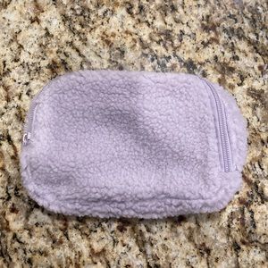 Lavender Fleece Fanny Pack